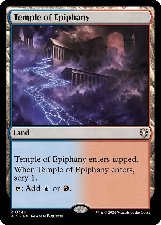 Temple of Epiphany [Commander: Bloomburrow] 340