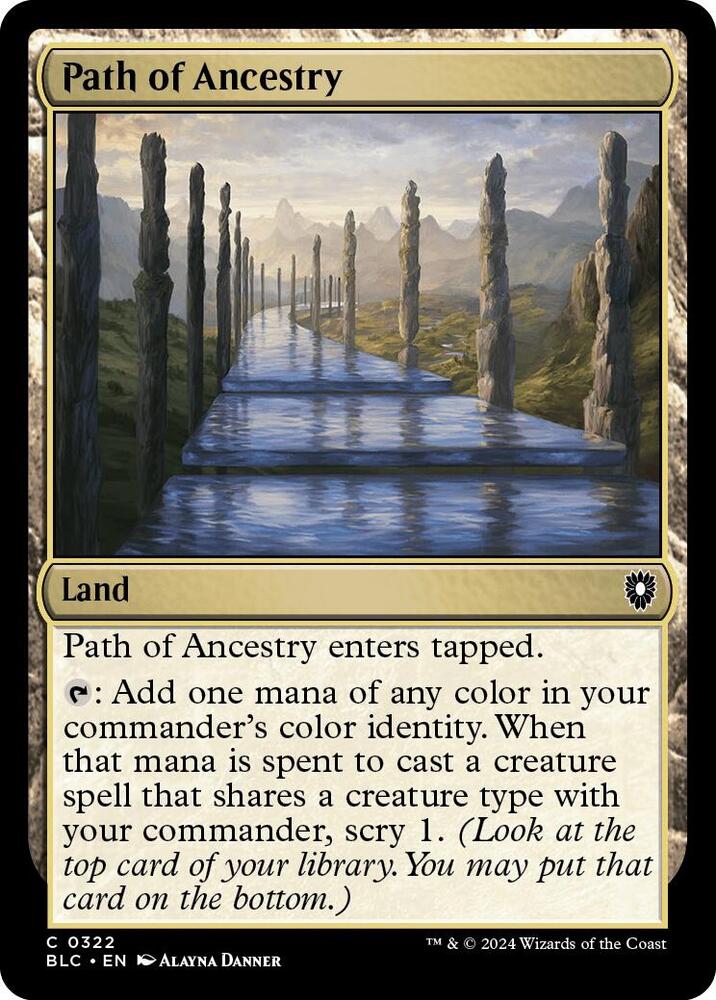 Path of Ancestry [Commander: Bloomburrow] 322