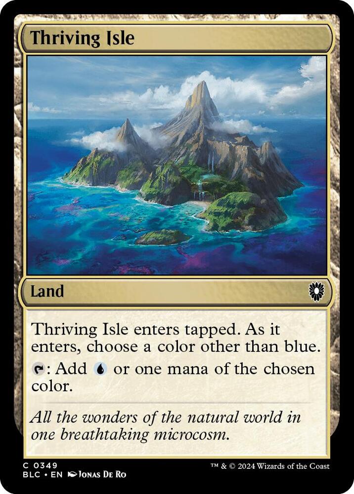 Thriving Isle [Commander: Bloomburrow] 349