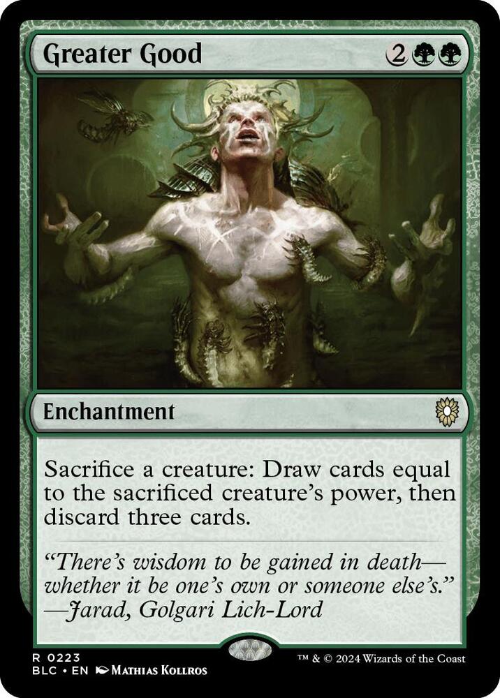 Greater Good [Commander: Bloomburrow] 223