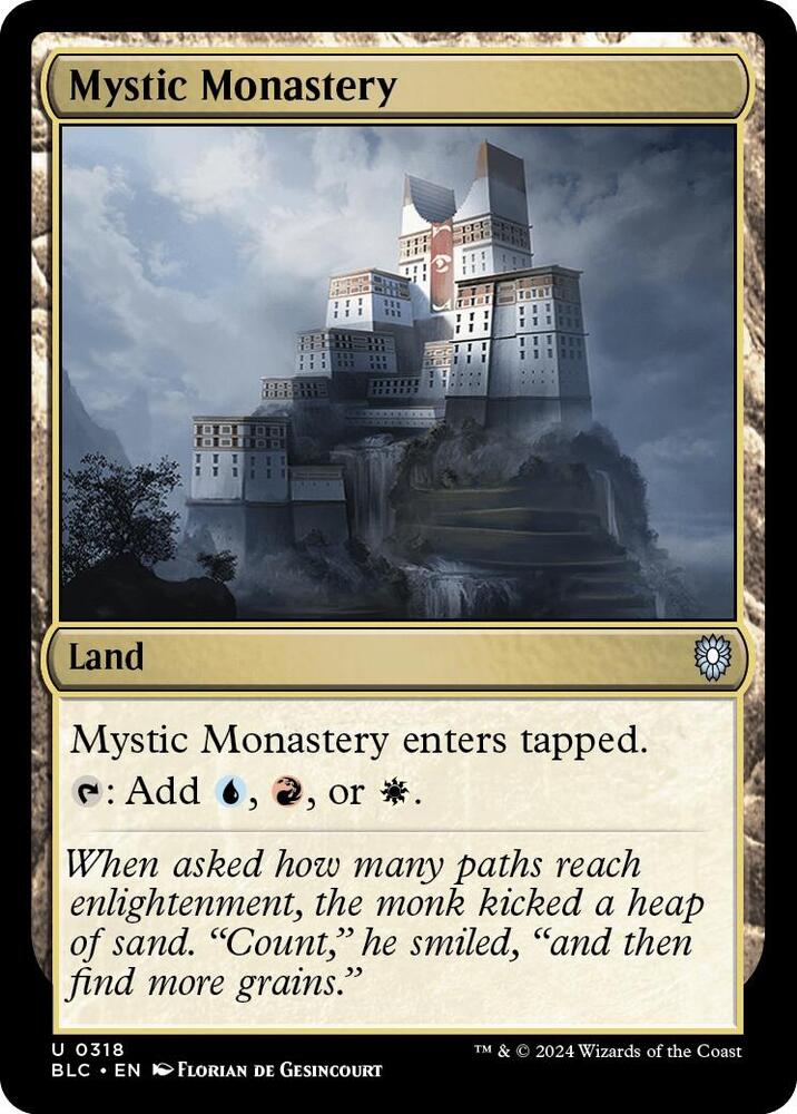 Mystic Monastery [Commander: Bloomburrow] 318