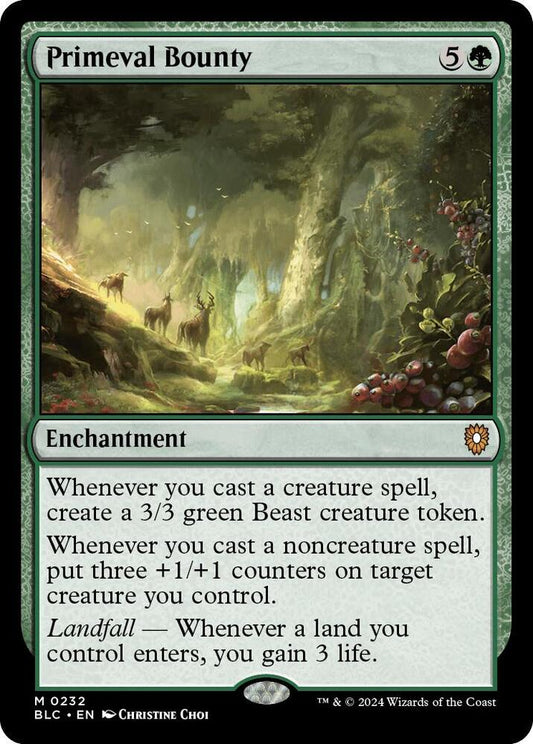 Primeval Bounty [Commander: Bloomburrow] 232