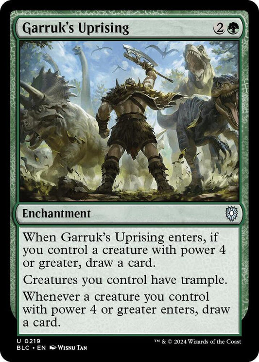 Garruk's Uprising [Commander: Bloomburrow] 219