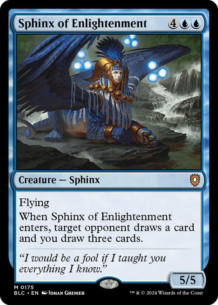 Sphinx of Enlightenment [Commander: Bloomburrow] 175