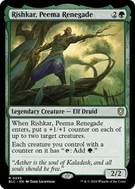 Rishkar, Peema Renegade [Commander: Bloomburrow] 235