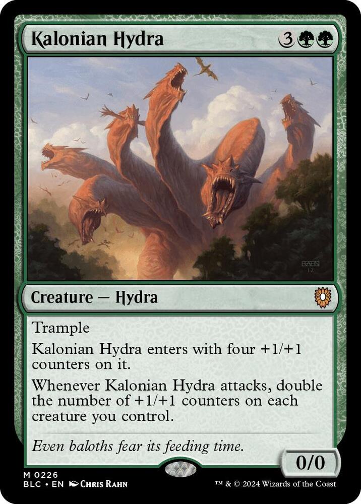 Kalonian Hydra [Commander: Bloomburrow] 226