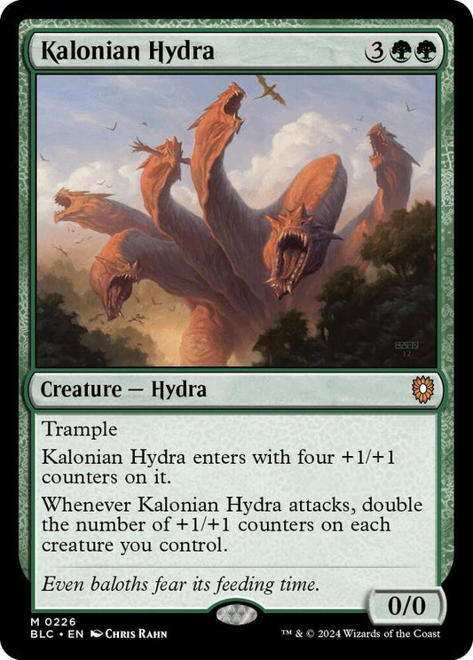 Kalonian Hydra [Commander: Bloomburrow] 226
