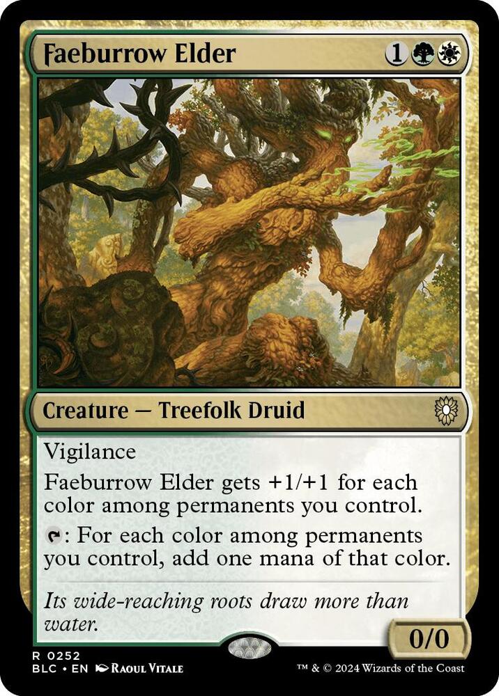 Faeburrow Elder [Commander: Bloomburrow] 252