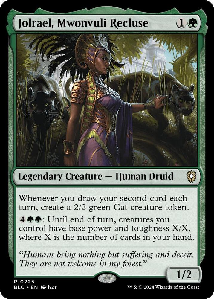 Jolrael, Mwonvuli Recluse [Commander: Bloomburrow] 225