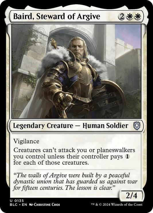 Baird, Steward of Argive [Commander: Bloomburrow] 135