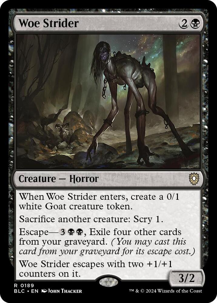 Woe Strider [Commander: Bloomburrow] 189