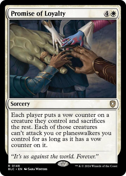 Promise of Loyalty [Commander: Bloomburrow] 148