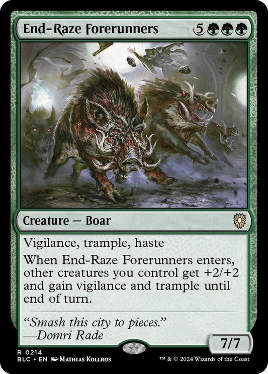 End-Raze Forerunners [Commander: Bloomburrow] 214