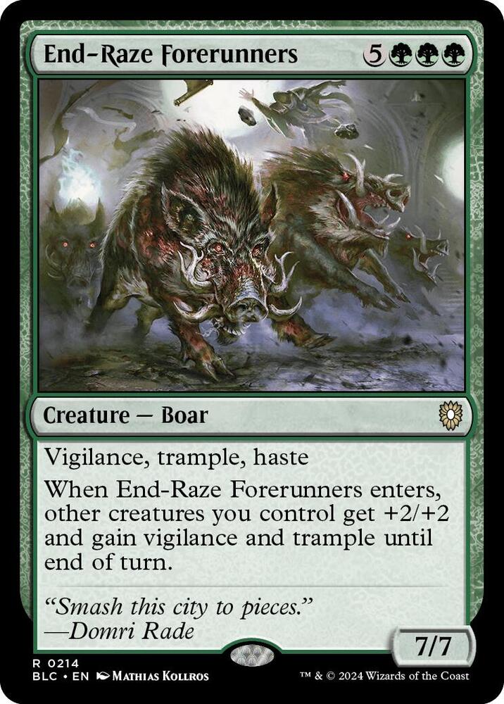 End-Raze Forerunners [Commander: Bloomburrow] 214