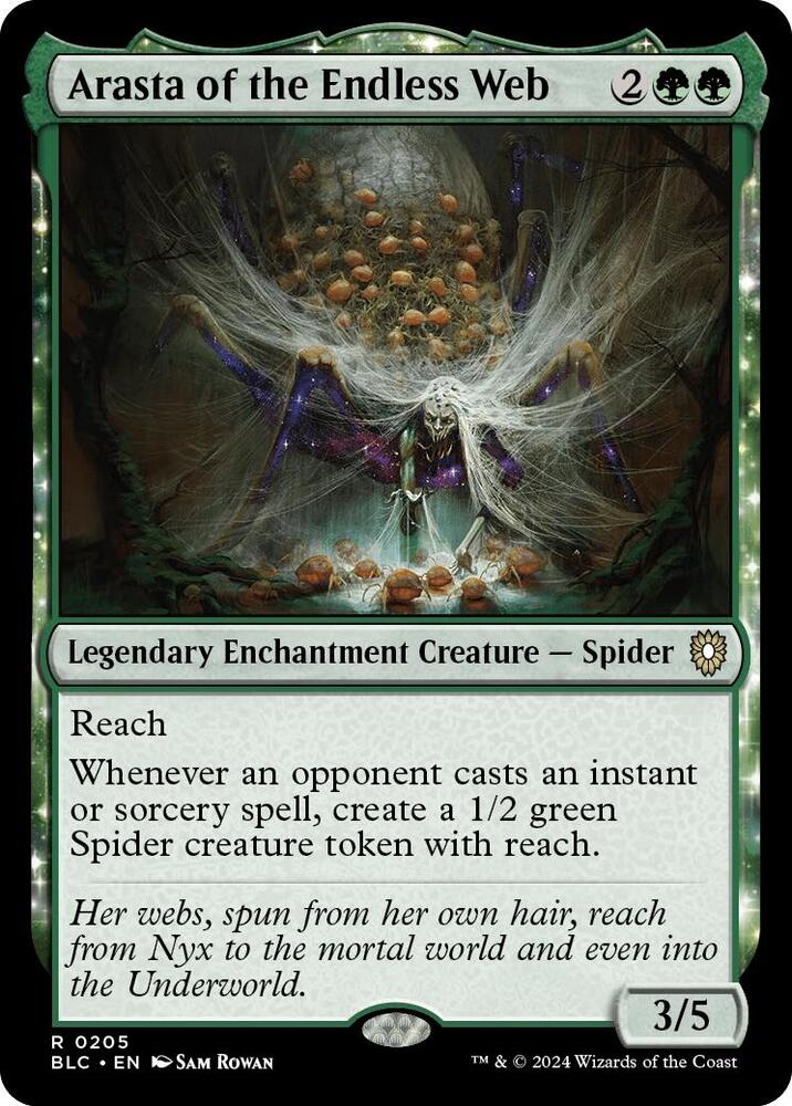 Arasta of the Endless Web [Commander: Bloomburrow] 205