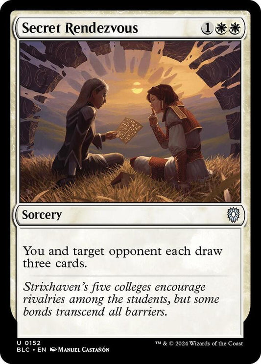 Secret Rendezvous [Commander: Bloomburrow] 152