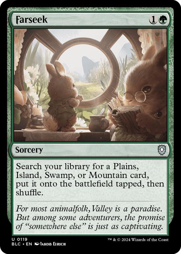 Farseek [Commander: Bloomburrow] 119