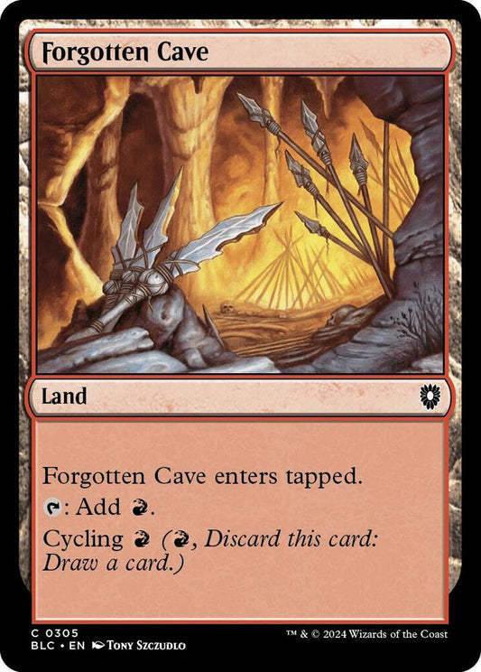 Forgotten Cave [Commander: Bloomburrow] 305