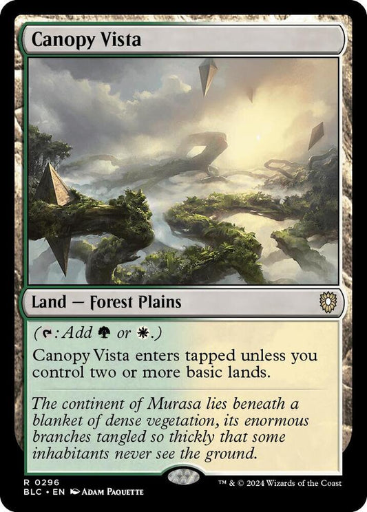 Canopy Vista [Commander: Bloomburrow] 296