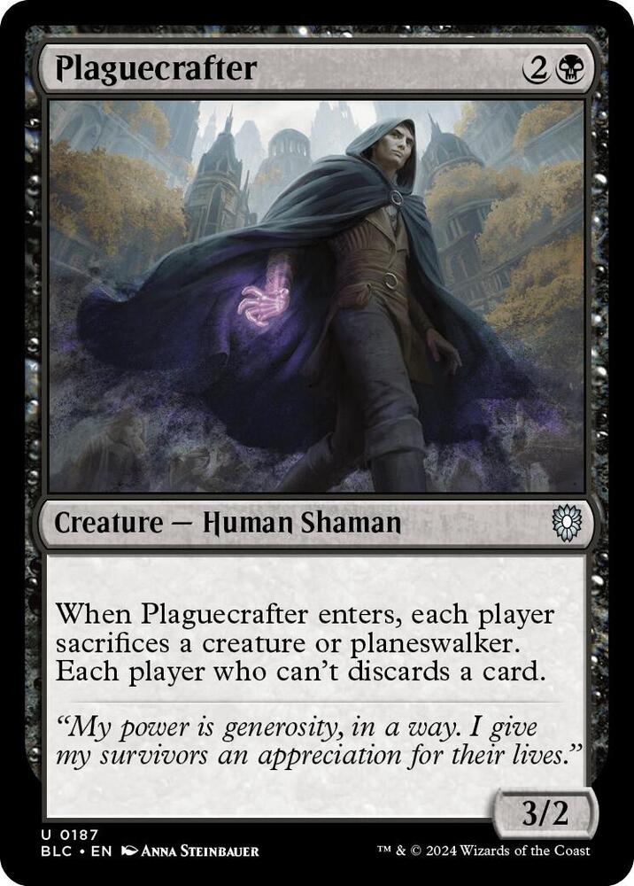 Plaguecrafter [Commander: Bloomburrow] 187
