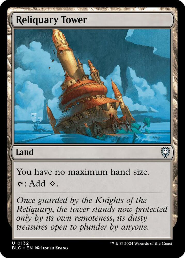 Reliquary Tower [Commander: Bloomburrow] 132