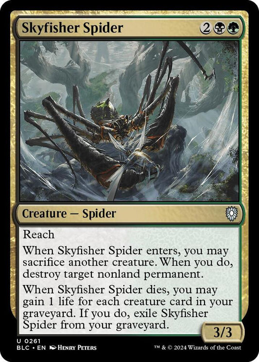 Skyfisher Spider [Commander: Bloomburrow] 261