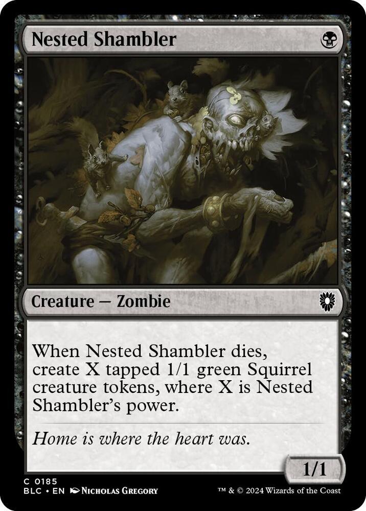Nested Shambler [Commander: Bloomburrow] 185