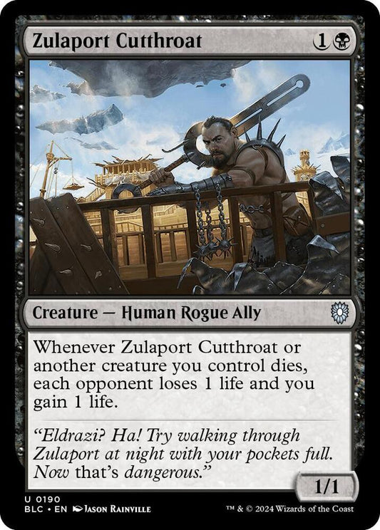 Zulaport Cutthroat [Commander: Bloomburrow] 190