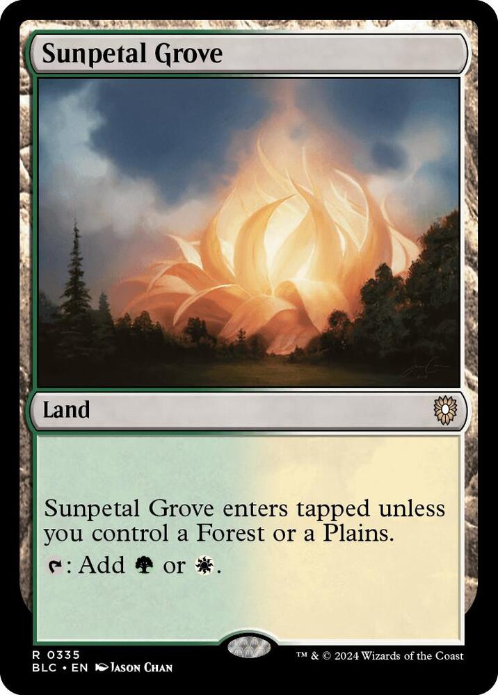 Sunpetal Grove [Commander: Bloomburrow] 335