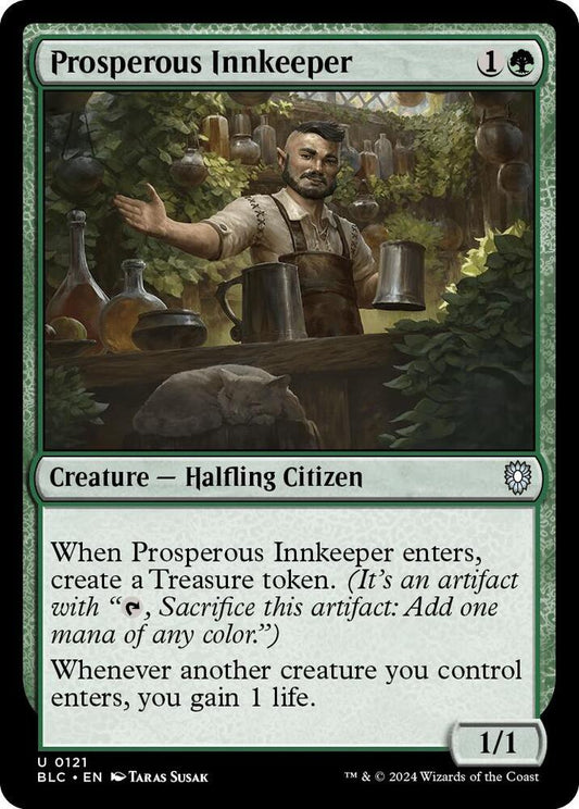 Prosperous Innkeeper [Commander: Bloomburrow] 121