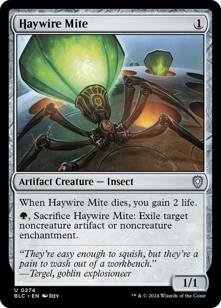 Haywire Mite [Commander: Bloomburrow] 274