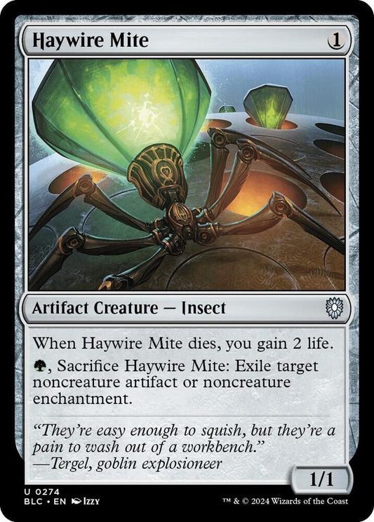 Haywire Mite [Commander: Bloomburrow] 274