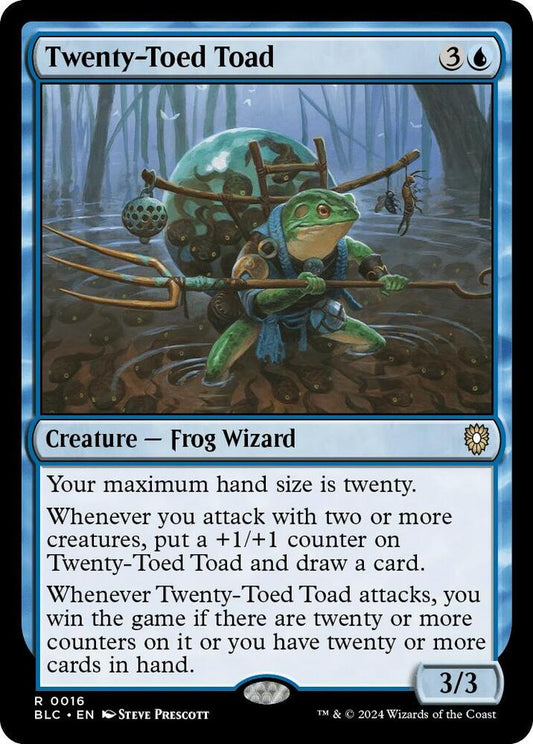 Twenty-Toed Toad [Commander: Bloomburrow] 16