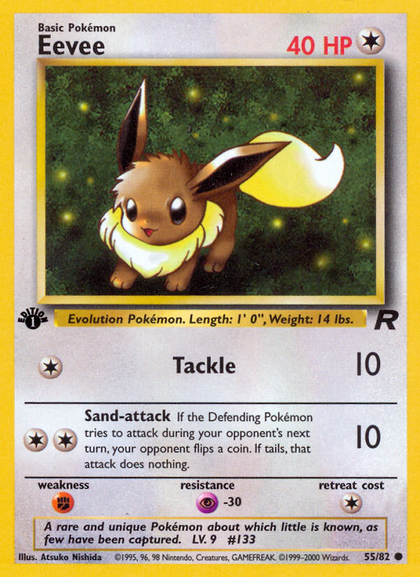 Eevee - 55/82 Team Rocket