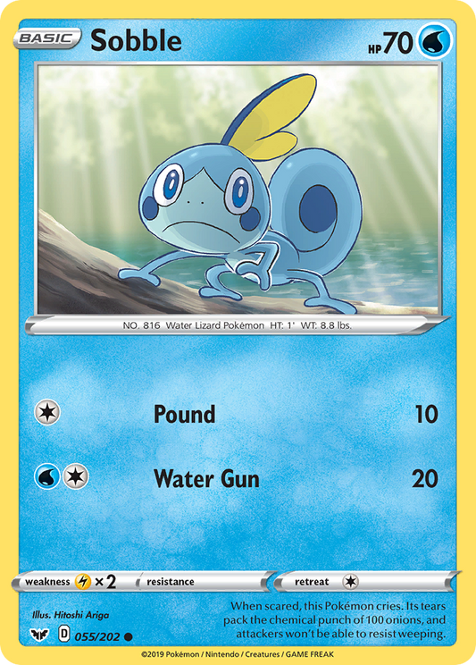 Sobble - 55/202 Sword & Shield