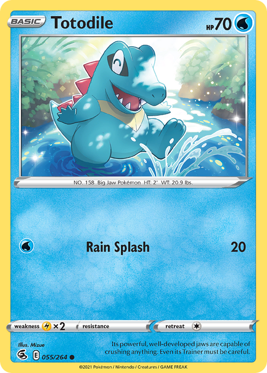 Totodile - 55/264 Fusion Strike