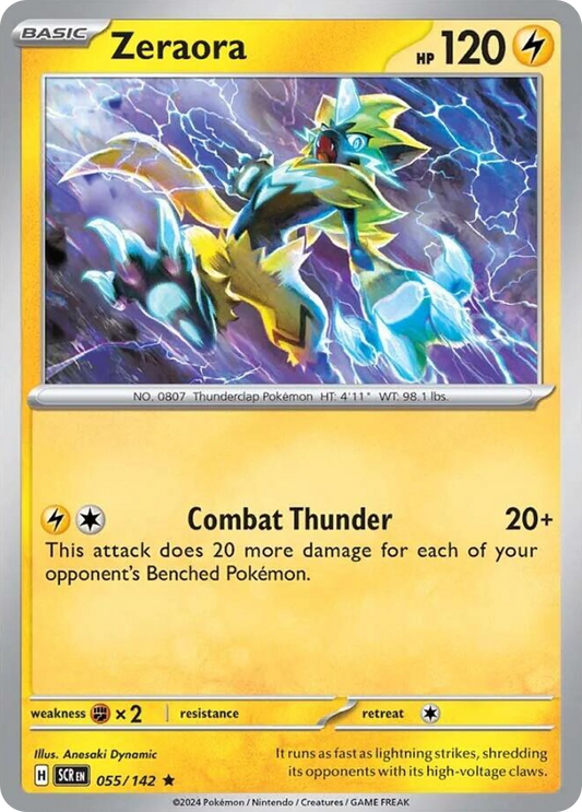 Zeraora - 55/142 Stellar Crown