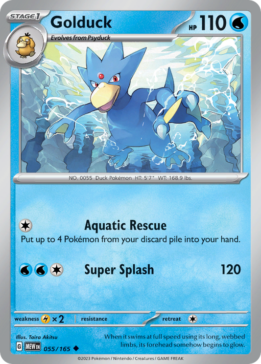 Golduck - 55/165 151