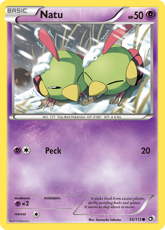 Natu - 55/113 Legendary Treasures