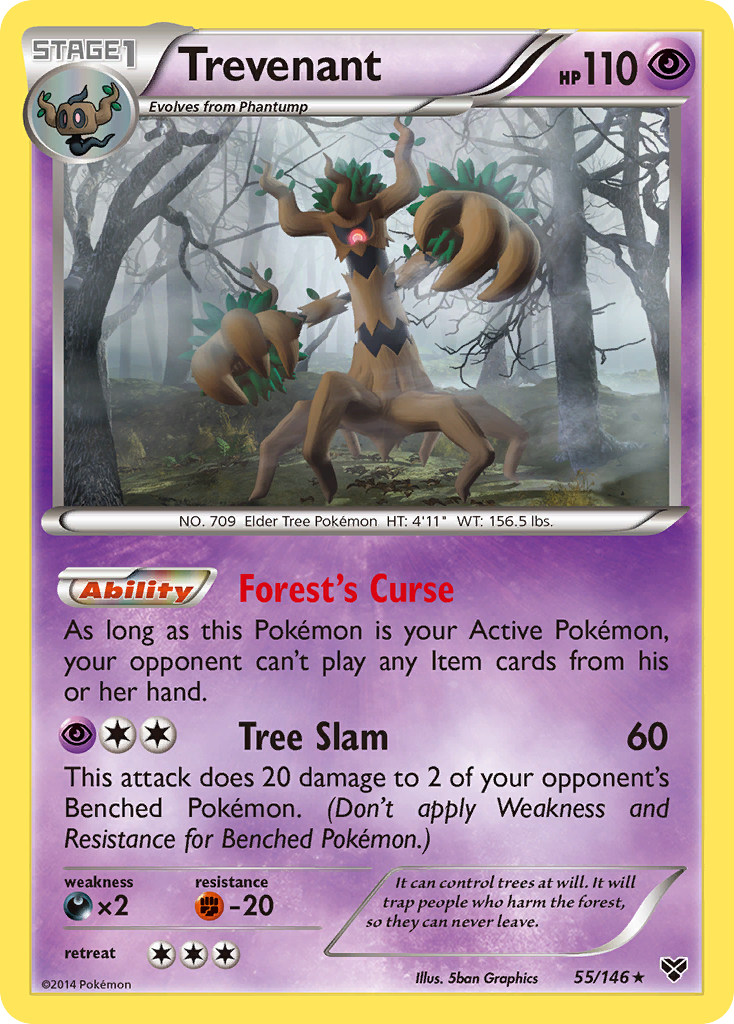 Trevenant - 55/146 XY