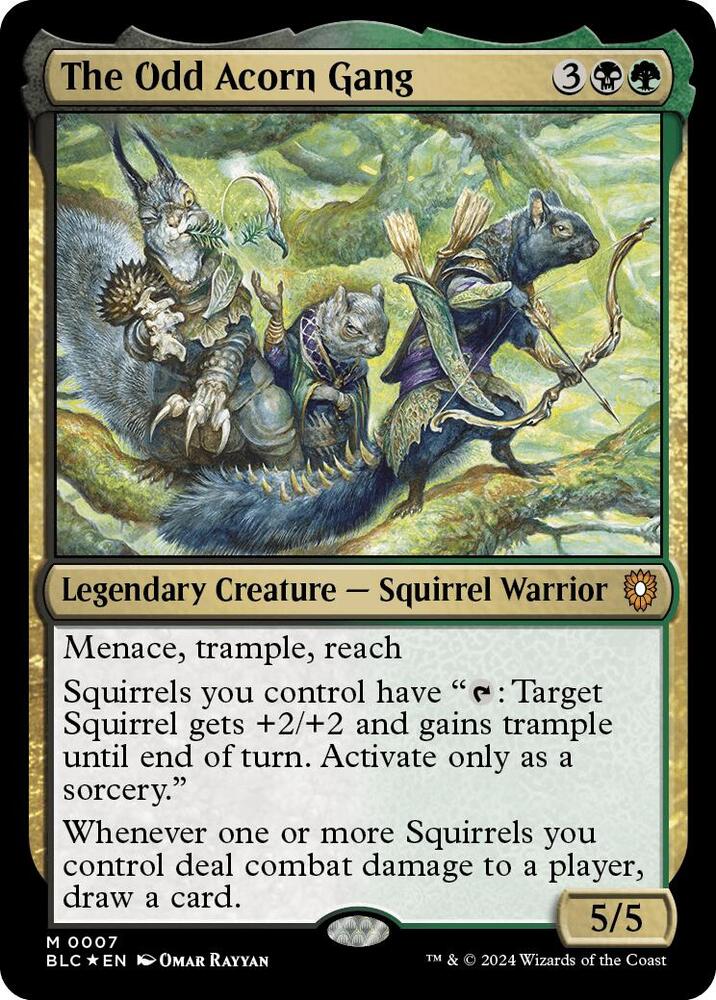The Odd Acorn Gang [Commander: Bloomburrow] 7