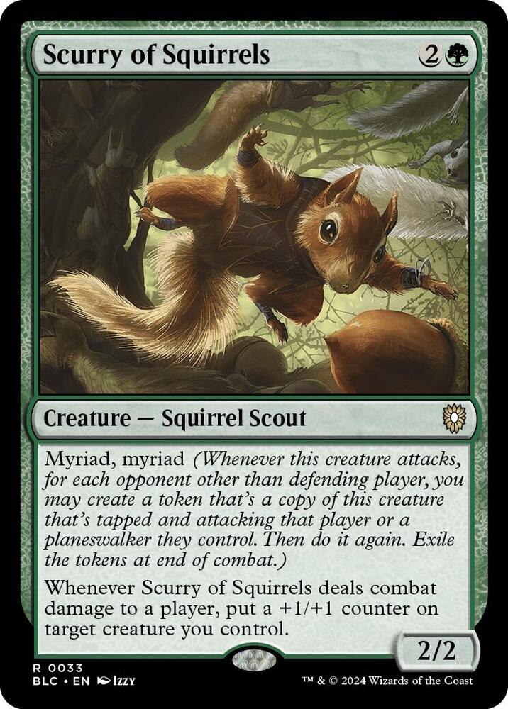 Scurry of Squirrels [Commander: Bloomburrow] 33