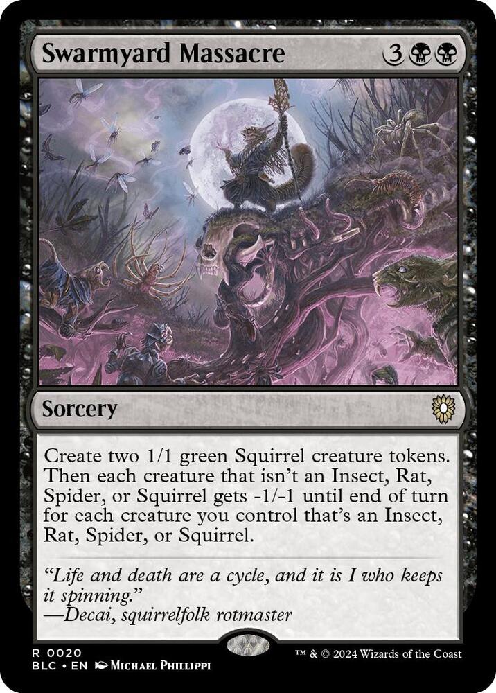 Swarmyard Massacre [Commander: Bloomburrow] 20