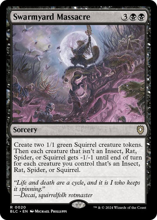 Swarmyard Massacre [Commander: Bloomburrow] 20