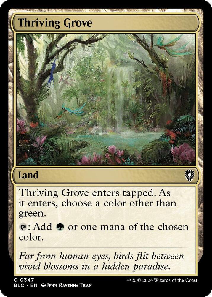 Thriving Grove [Commander: Bloomburrow] 347