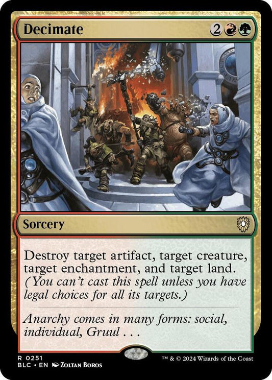 Decimate [Commander: Bloomburrow] 251