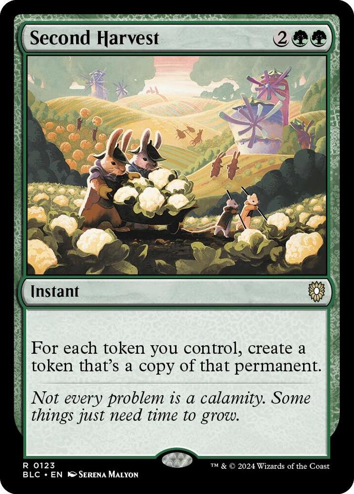 Second Harvest [Commander: Bloomburrow] 123