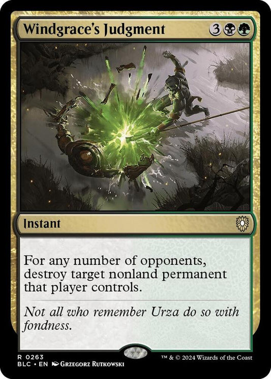 Windgrace's Judgment [Commander: Bloomburrow] 263