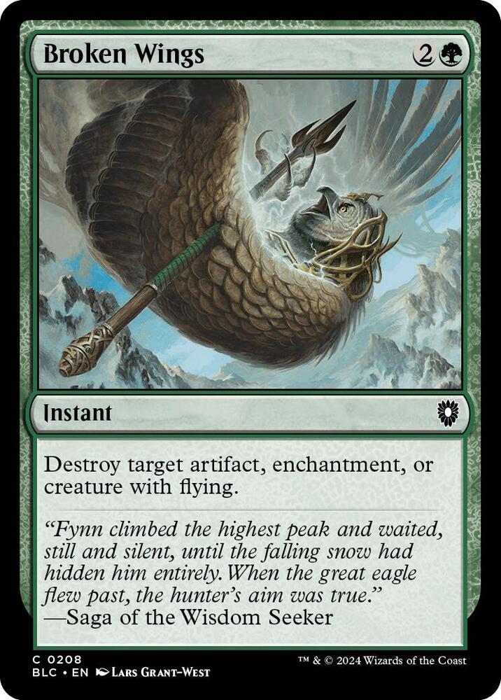 Broken Wings [Commander: Bloomburrow] 208