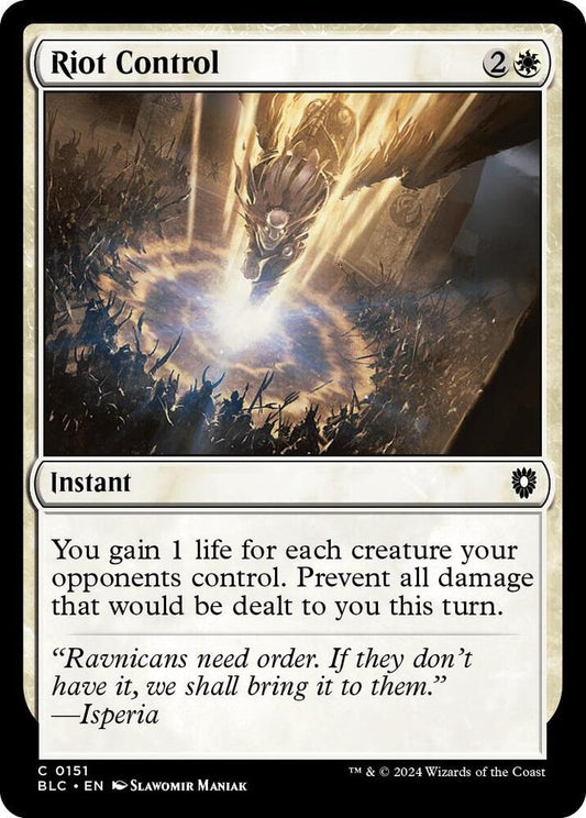 Riot Control [Commander: Bloomburrow] 151